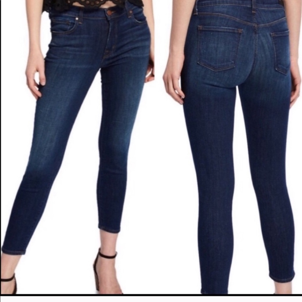 J BRAND Skinny Ankle Jeans Ignite Mid Rise Size 27 - Picture 8 of 9